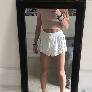 White shorts